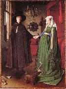 Jan Van Eyck The couple Arnolfinis brollop USA oil painting artist